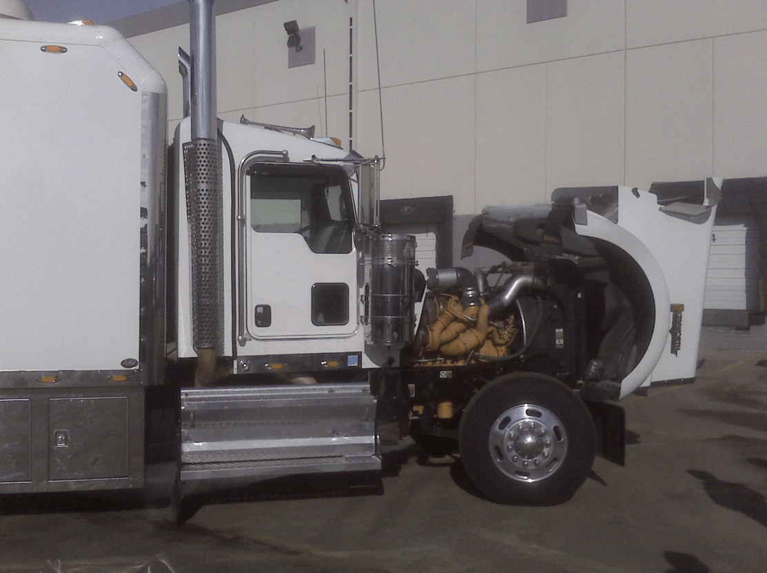 this image shows mobile truck repair services in Tacoma, WA